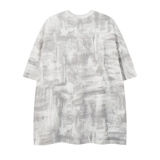 𝕃oose 𝔽it ☞𝟤𝟢𝟤𝟧 ☜美式復古設計感GOOD字母 男女中性 T-Shirt寬版上衣 LY66