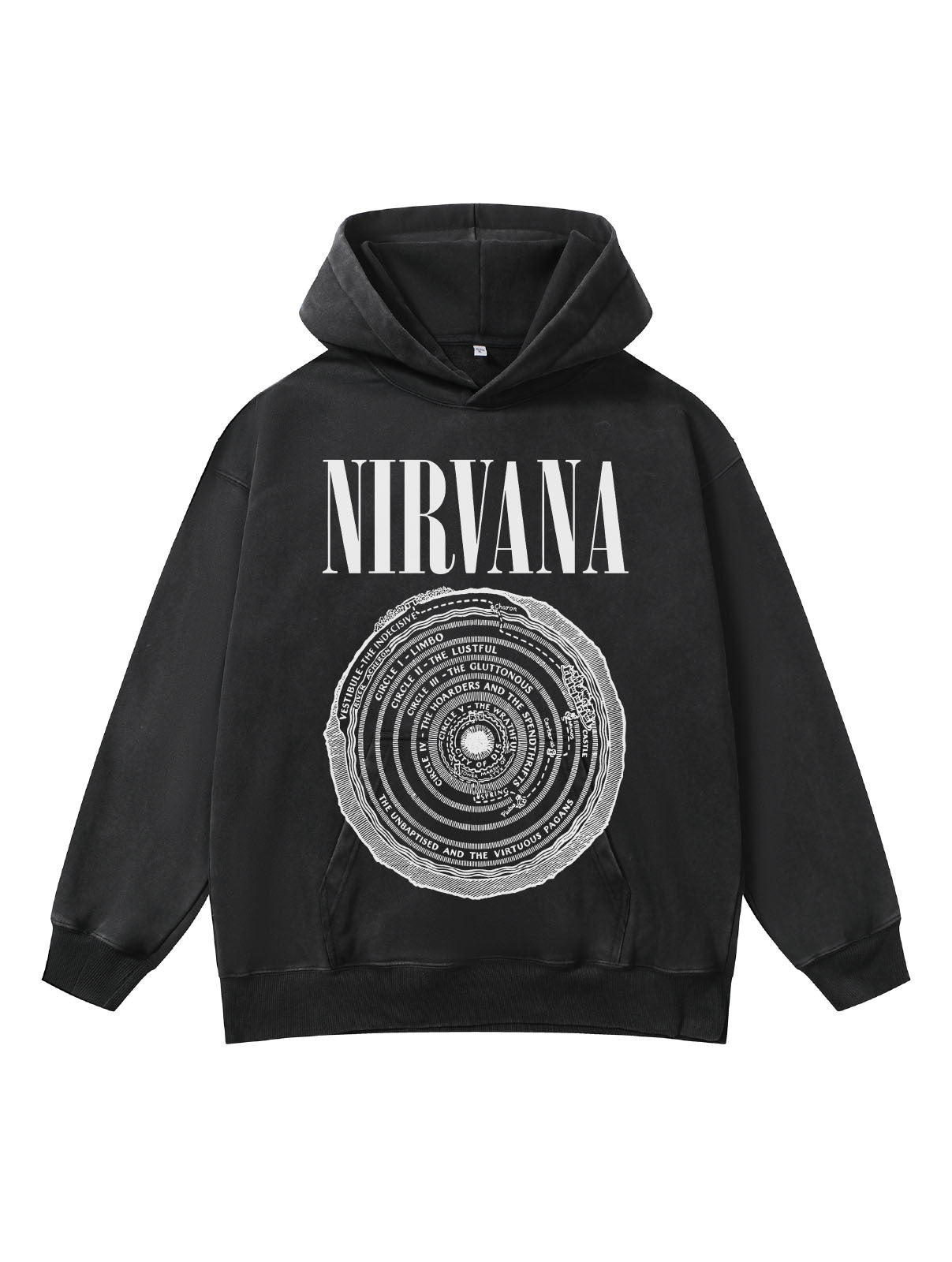 ♛𝔽𝕦𝕤𝕚𝕠𝕟 𝔽𝕠𝕔𝕦𝕤 ♛410G重磅水洗美式復古落肩連帽大學T  FZ-09