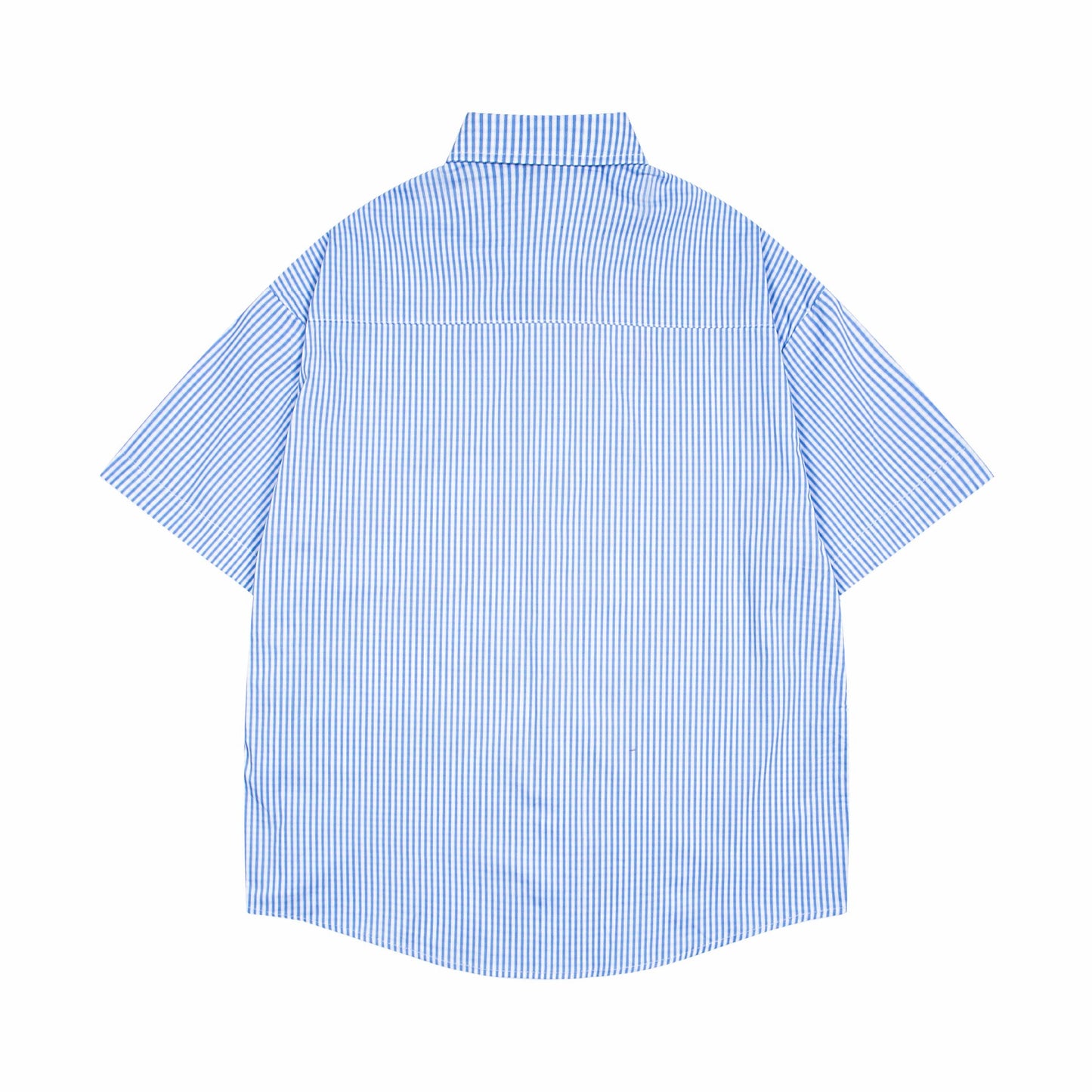 𝕃oose 𝔽it ☞𝟤𝟢𝟤𝟧 ☜美式復古小狗塗鴉印花休閒百搭短袖襯衫	 MO-64