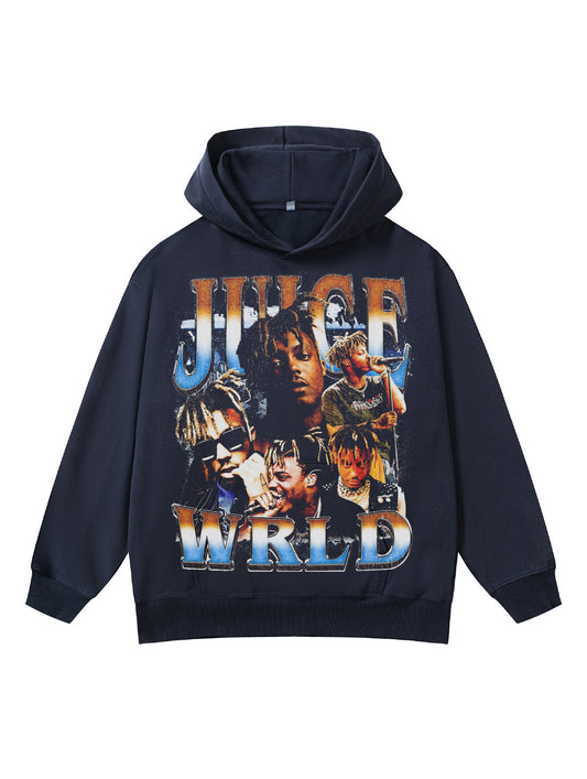 ♛𝔽𝕦𝕤𝕚𝕠𝕟 𝔽𝕠𝕔𝕦𝕤 ♛410G重磅水洗美式復古連帽大學T  FZ-59