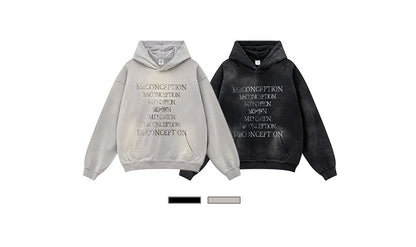 ♛𝔽𝕦𝕤𝕚𝕠𝕟 𝔽𝕠𝕔𝕦𝕤 ♛2025秋冬高磅復古水洗印花帽T 524