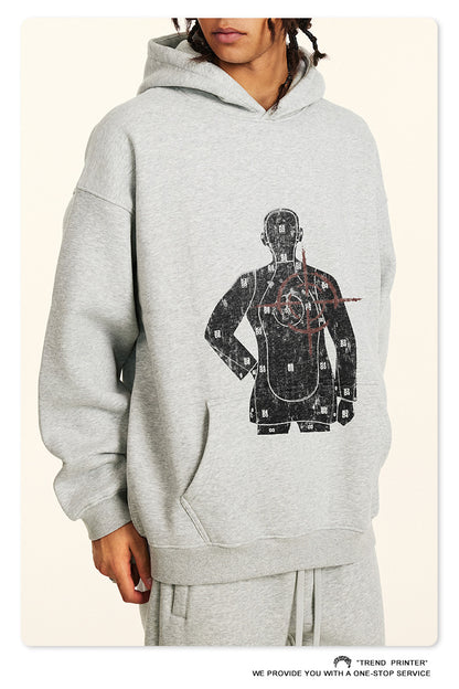 ♛𝔽𝕦𝕤𝕚𝕠𝕟 𝔽𝕠𝕔𝕦𝕤 ♛2025秋冬重磅復古水洗印花帽T B-35