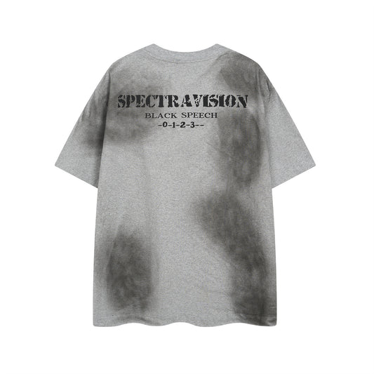 𝕃oose 𝔽it ☞𝟤𝟢𝟤𝟧 ☜美式復古少女印花男女中性 T-Shirt寬版上衣S-622