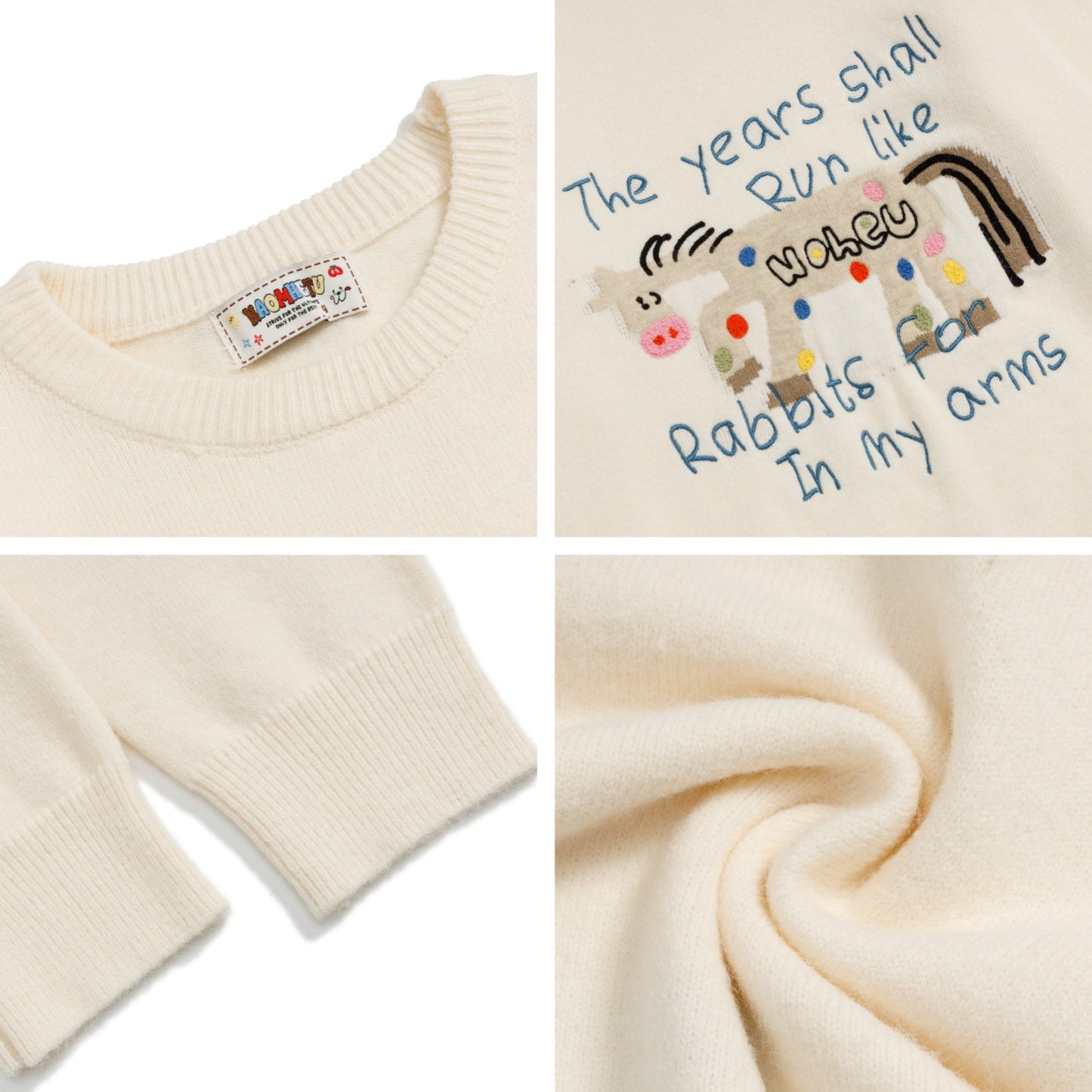 ⓀⓃⒾⓉ𒉽2025秋冬慵懶小馬百搭針織 Y-13