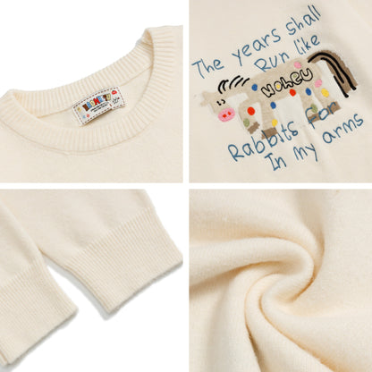 ⓀⓃⒾⓉ𒉽2025秋冬慵懶小馬百搭針織 Y-13