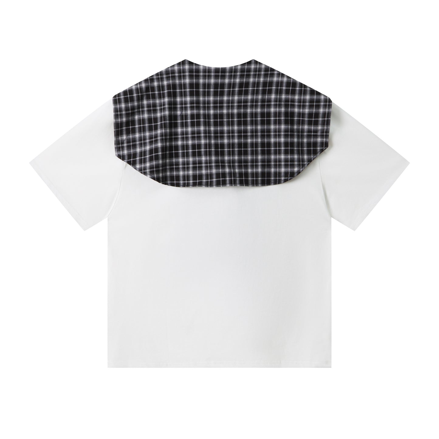 𝕃oose 𝔽it ☞𝟤𝟢𝟤𝟧 ☜美式復古披肩假兩件T袖上衣Z-9