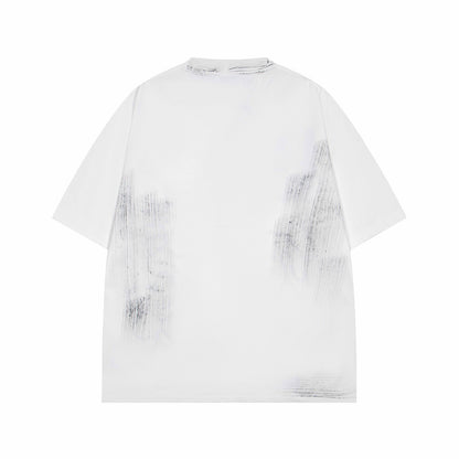 𝕃oose 𝔽it ☞𝟤𝟢𝟤𝟧 ☜美式復古卡通印花圓領男女中性 T-Shirt寬版上衣IN-3