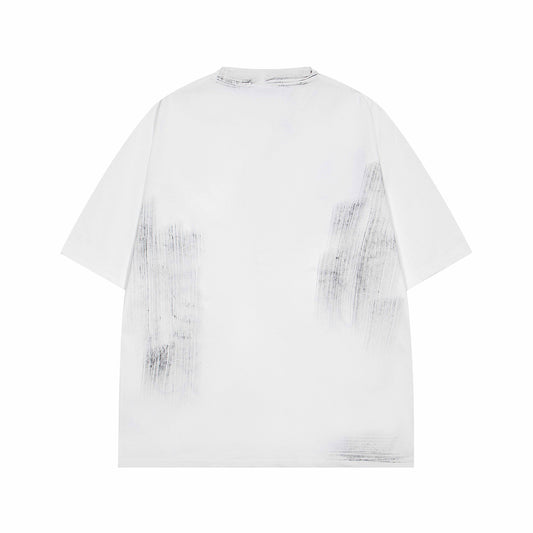 𝕃oose 𝔽it ☞𝟤𝟢𝟤𝟧 ☜美式復古卡通印花圓領男女中性 T-Shirt寬版上衣IN-3