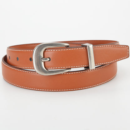 𝗕𝗘𝗟𝗧復古女款合金扣真皮簡約腰帶款 47