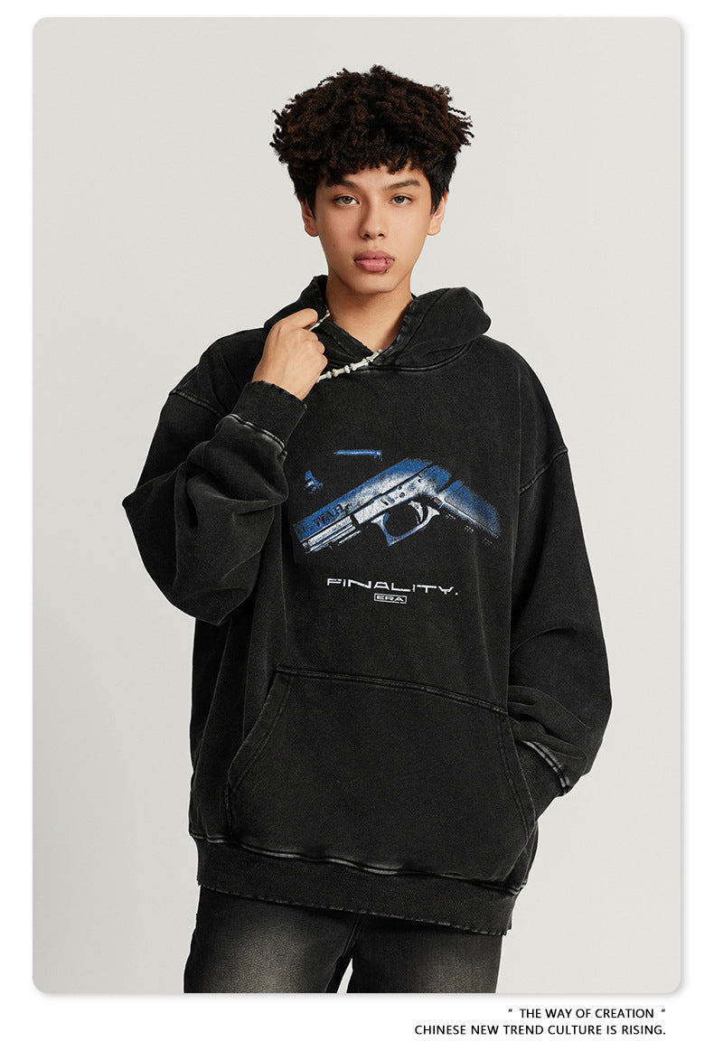 ♛𝔽𝕦𝕤𝕚𝕠𝕟 𝔽𝕠𝕔𝕦𝕤 ♛2025秋冬重磅硬挺水洗印花帽T G-24