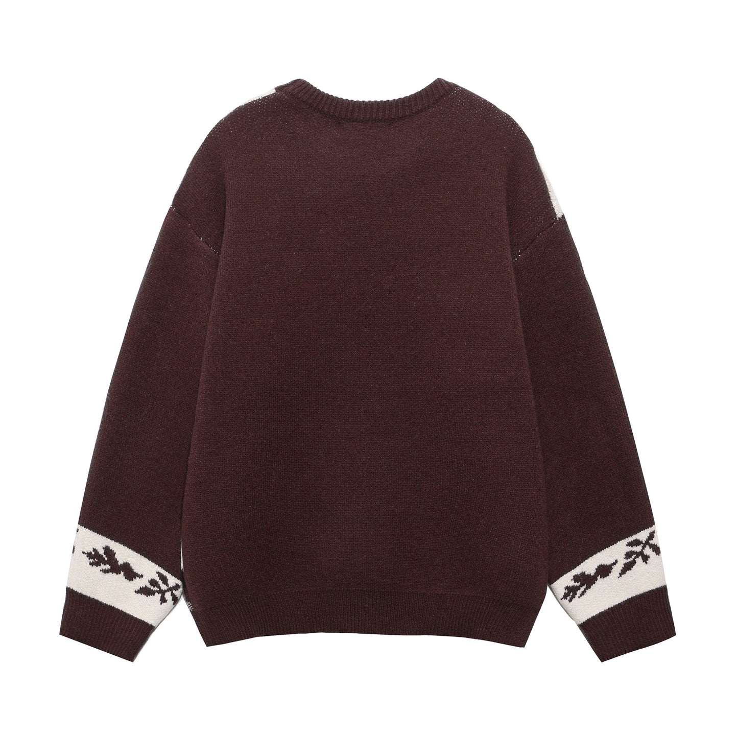 ⓀⓃⒾⓉ𒉽2025秋冬慵懶小羊圓領針織 Y96