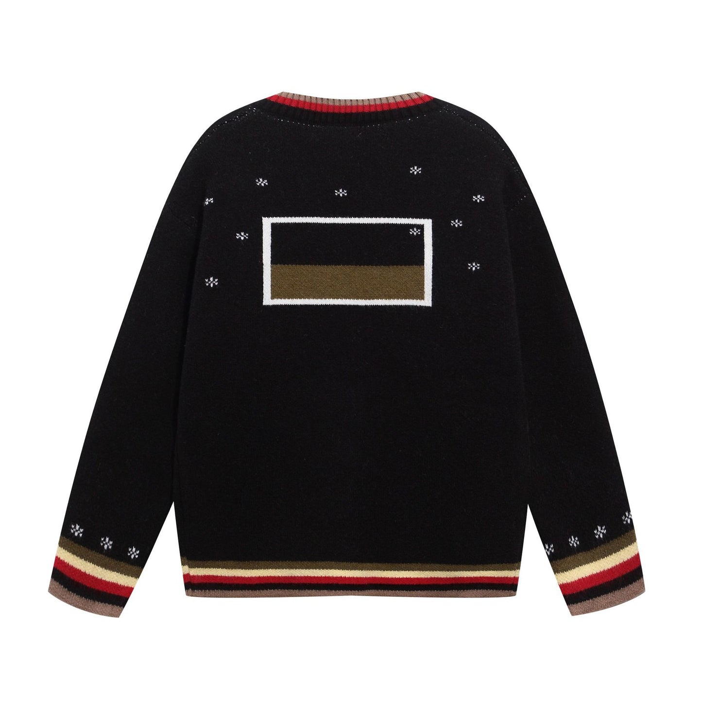 ⓀⓃⒾⓉ𒉽2025秋冬動物貼布繡開襟針織外套K-87