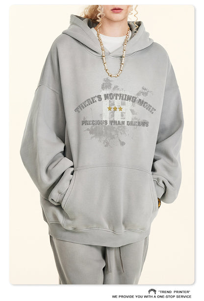 ♛𝔽𝕦𝕤𝕚𝕠𝕟 𝔽𝕠𝕔𝕦𝕤 ♛2025秋冬高磅復古水洗印花帽T B-36