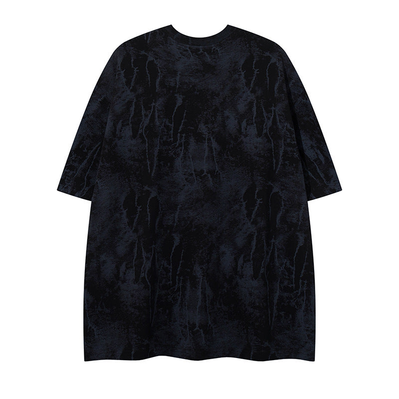 𝕃oose 𝔽it ☞𝟤𝟢𝟤𝟧 ☜美式復古設計感字母風格男女中性 T-Shirt寬版上衣 YL28