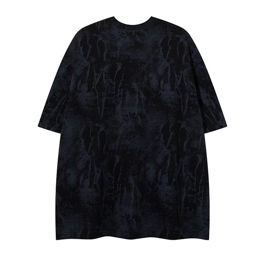 𝕃oose 𝔽it ☞𝟤𝟢𝟤𝟧 ☜美式復古設計感字母風格男女中性 T-Shirt寬版上衣 YL28