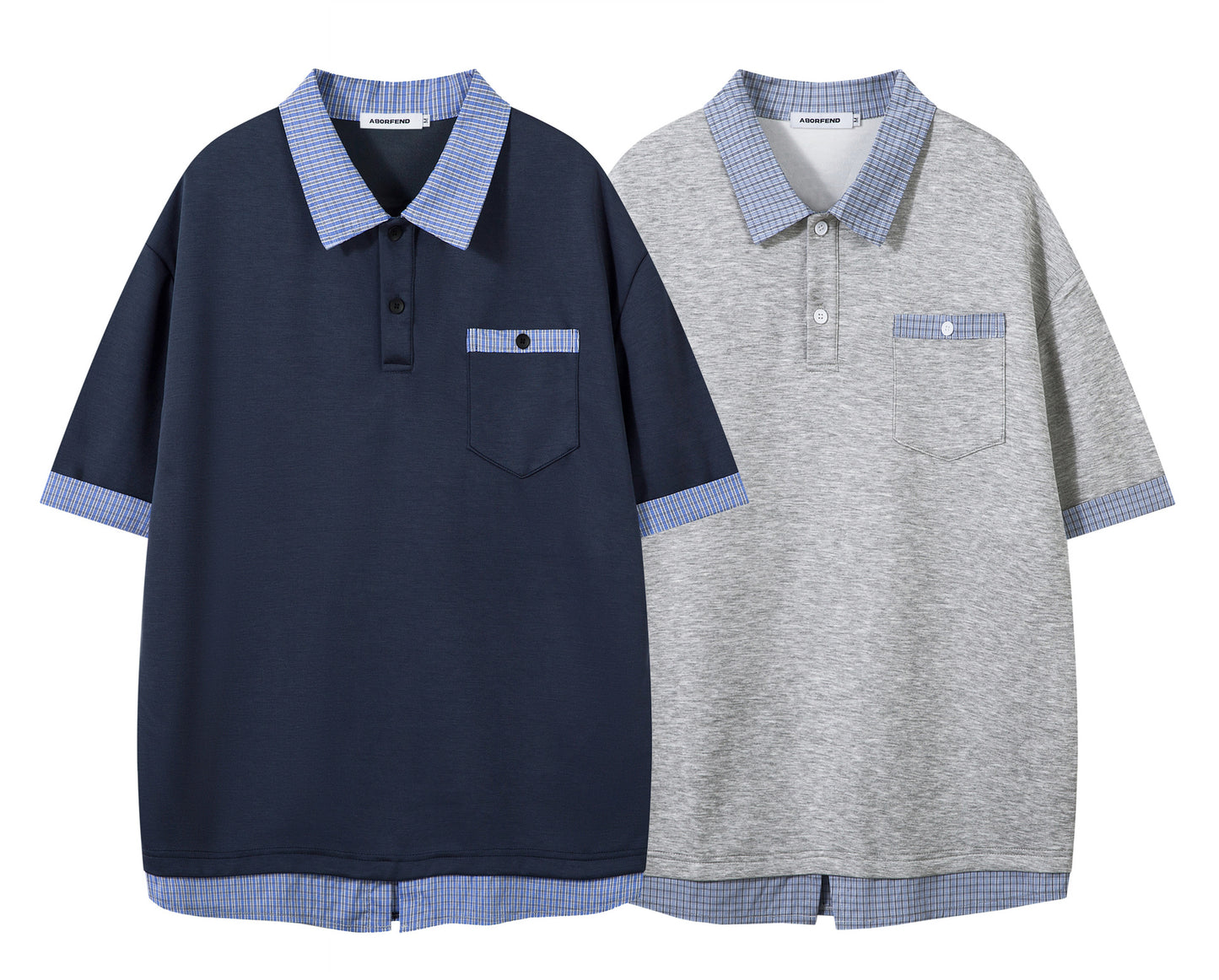 𝕃oose 𝔽it ☞𝟤𝟢𝟤𝟧 ☜美式復古假兩件翻領寬版上衣B-30