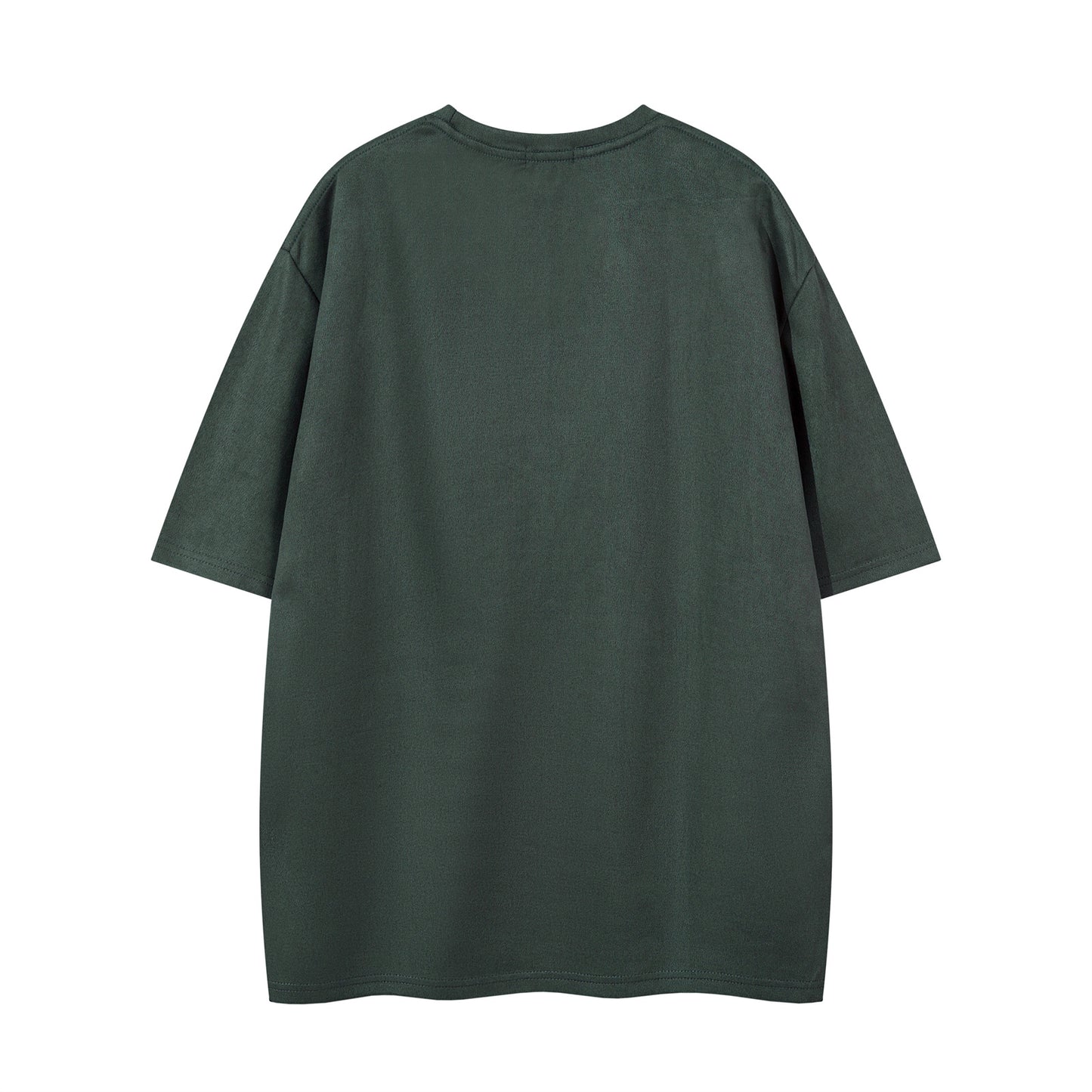 𝕃oose 𝔽it ☞𝟤𝟢𝟤𝟧 ☜美式復古字母刺繡圓領男女中性 T-Shirt寬版上衣JK-70