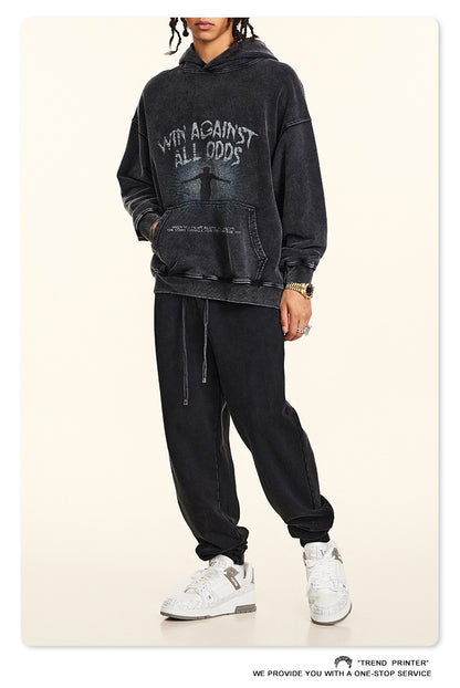 ♛𝔽𝕦𝕤𝕚𝕠𝕟 𝔽𝕠𝕔𝕦𝕤 ♛2025秋冬重磅硬挺水洗印花帽T G-67