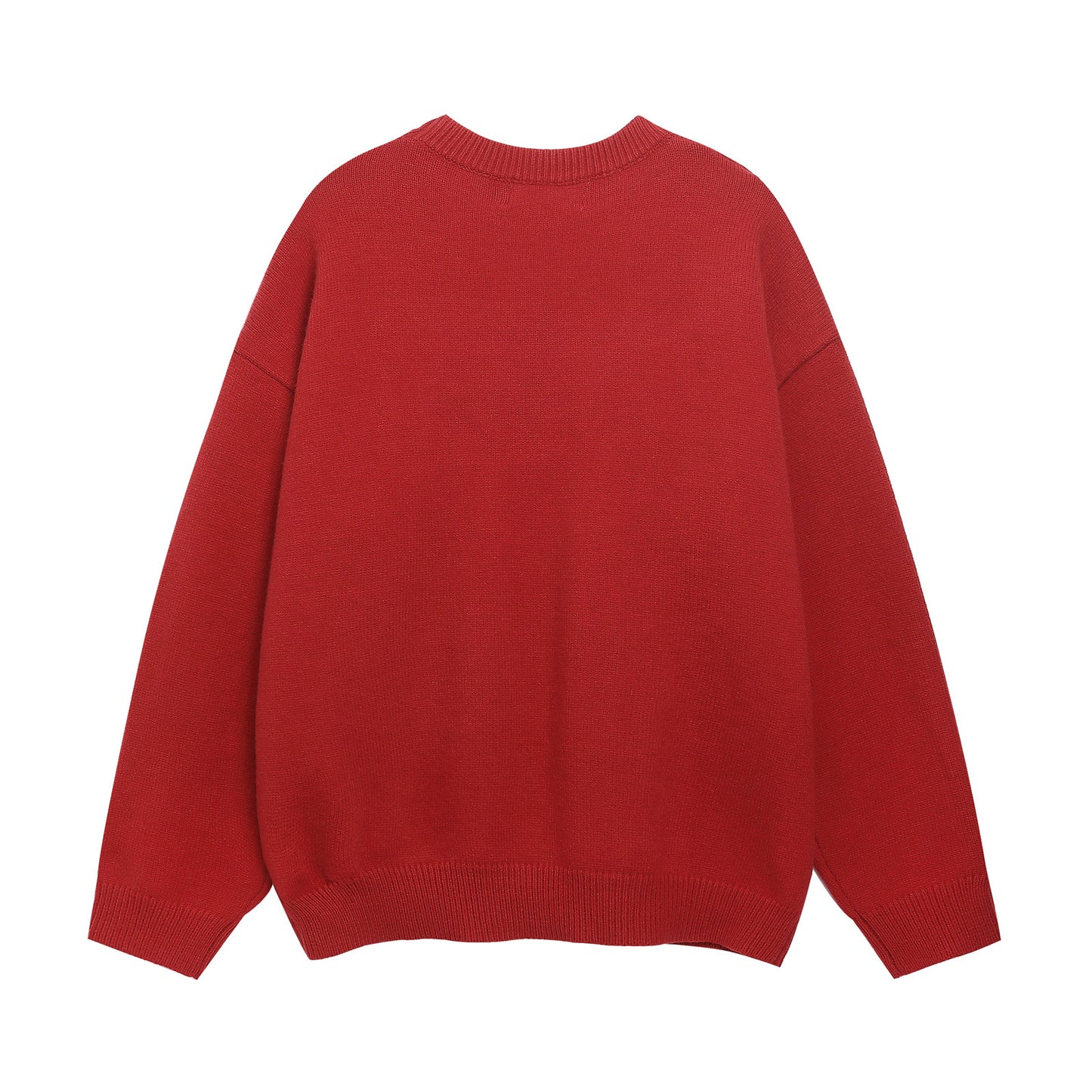 ⓀⓃⒾⓉ𒉽2025秋冬臘腸狗圖案圓領針織 K-57