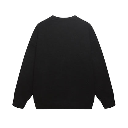 ⓀⓃⒾⓉ𒉽2025秋冬可愛小狗圓領針織 K-25