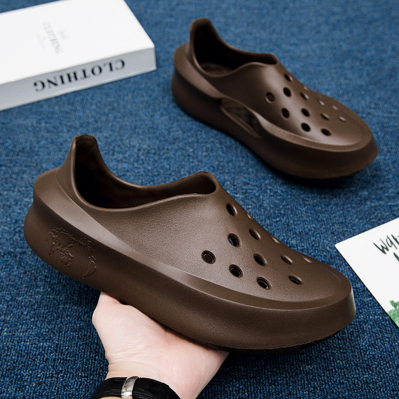 ♛𝔽𝕦𝕤𝕚𝕠𝕟 𝔽𝕠𝕔𝕦𝕤☢︎ᴄᴀꜱᴜᴀʟ ꜱɴᴇᴀᴋᴇʀ ♜✽𝟤𝟢𝟤𝟧✽春夏新款超機能透氣洞洞運動鞋   男女款  L168