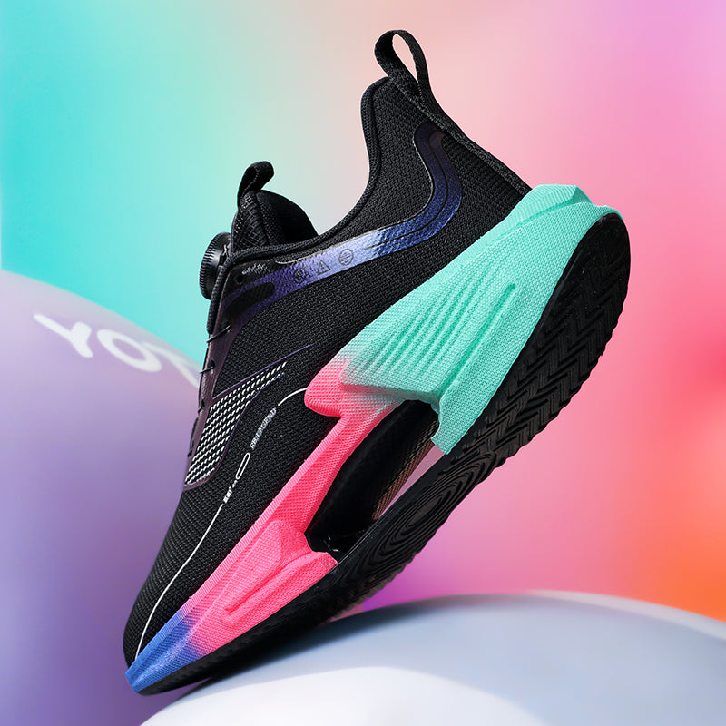 ♛𝔽𝕦𝕤𝕚𝕠𝕟 𝔽𝕠𝕔𝕦𝕤☢︎ᴄᴀꜱᴜᴀʟ ꜱɴᴇᴀᴋᴇʀ ♜✽𝟤𝟢𝟤𝟧✽春夏新款熱門懶人旋鈕包覆強耐穿運動鞋   男女款 情侶款 大🦶款 (33-45號)  L53