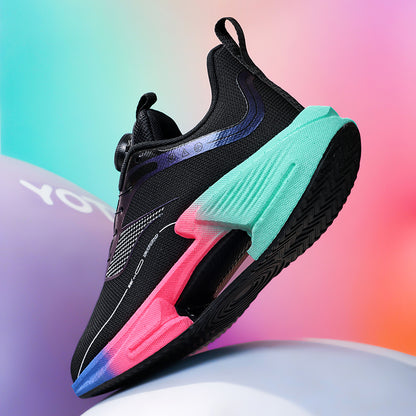 ♛𝔽𝕦𝕤𝕚𝕠𝕟 𝔽𝕠𝕔𝕦𝕤☢︎ᴄᴀꜱᴜᴀʟ ꜱɴᴇᴀᴋᴇʀ ♜✽𝟤𝟢𝟤𝟧✽春夏新款熱門懶人旋鈕包覆強耐穿運動鞋   男女款 情侶款 大🦶款 (33-45號)  L53