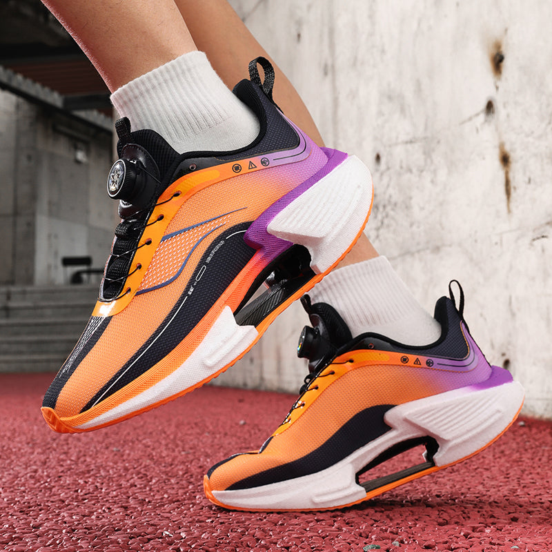 ♛𝔽𝕦𝕤𝕚𝕠𝕟 𝔽𝕠𝕔𝕦𝕤☢︎ᴄᴀꜱᴜᴀʟ ꜱɴᴇᴀᴋᴇʀ ♜✽𝟤𝟢𝟤𝟧✽春夏新款熱門懶人旋鈕包覆強耐穿運動鞋   男女款 情侶款 大🦶款 (33-45號)  L53