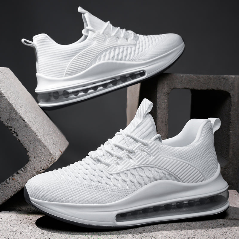 ♛𝔽𝕦𝕤𝕚𝕠𝕟 𝔽𝕠𝕔𝕦𝕤☢︎ᴄᴀꜱᴜᴀʟ ꜱɴᴇᴀᴋᴇʀ ♜✽𝟤𝟢𝟤𝟧✽ 春夏新款彈力氣墊超強抓地運動慢跑鞋 男女款 大🦶款 (39-48號) ɢ𝟧𝟢𝟦