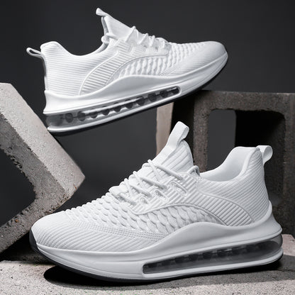 ♛𝔽𝕦𝕤𝕚𝕠𝕟 𝔽𝕠𝕔𝕦𝕤☢︎ᴄᴀꜱᴜᴀʟ ꜱɴᴇᴀᴋᴇʀ ♜✽𝟤𝟢𝟤𝟧✽ 春夏新款彈力氣墊超強抓地運動慢跑鞋 男女款 大🦶款 (39-48號) ɢ𝟧𝟢𝟦