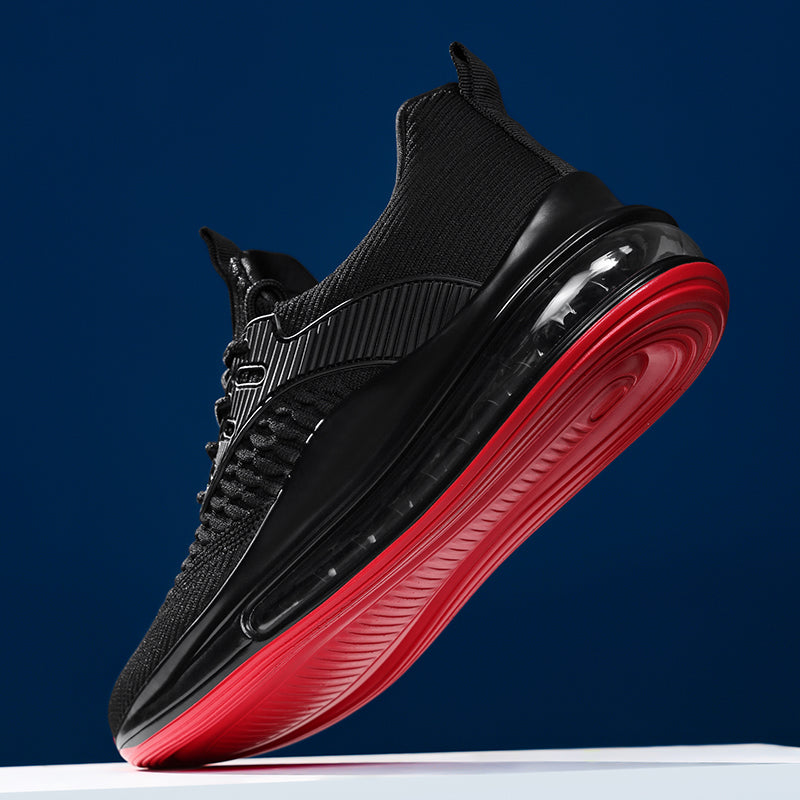 ♛𝔽𝕦𝕤𝕚𝕠𝕟 𝔽𝕠𝕔𝕦𝕤☢︎ᴄᴀꜱᴜᴀʟ ꜱɴᴇᴀᴋᴇʀ ♜✽𝟤𝟢𝟤𝟧✽ 春夏新款彈力氣墊超強抓地運動慢跑鞋 男女款 大🦶款 (39-48號) ɢ𝟧𝟢𝟦