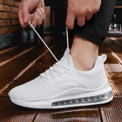 ♛𝔽𝕦𝕤𝕚𝕠𝕟 𝔽𝕠𝕔𝕦𝕤☢︎ᴄᴀꜱᴜᴀʟ ꜱɴᴇᴀᴋᴇʀ ♜✽𝟤𝟢𝟤𝟧✽ 春夏新款彈力氣墊超強抓地運動慢跑鞋 男女款 大🦶款 (39-48號) ɢ𝟧𝟢𝟦