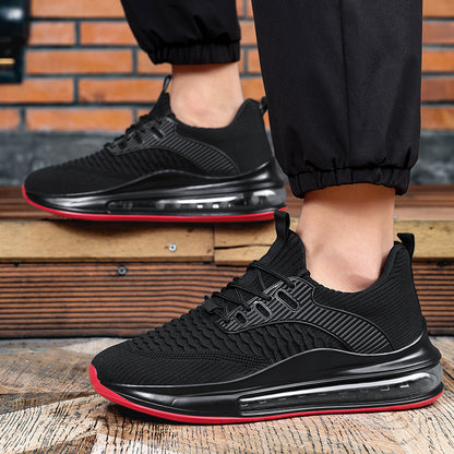 ♛𝔽𝕦𝕤𝕚𝕠𝕟 𝔽𝕠𝕔𝕦𝕤☢︎ᴄᴀꜱᴜᴀʟ ꜱɴᴇᴀᴋᴇʀ ♜✽𝟤𝟢𝟤𝟧✽ 春夏新款彈力氣墊超強抓地運動慢跑鞋 男女款 大🦶款 (39-48號) ɢ𝟧𝟢𝟦