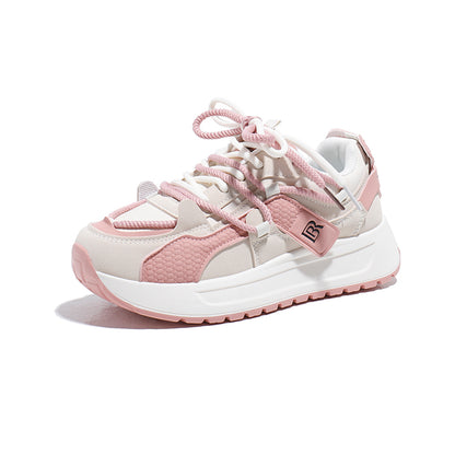 ♛𝔽𝕦𝕤𝕚𝕠𝕟 𝔽𝕠𝕔𝕦𝕤☢︎ꜰʟᴇxɪɴɢ-ꜱʜᴏᴇꜱ ♜ ✽𝟤𝟢𝟤𝟧✽ 春夏新款時尚潮流厚底增高運動鞋 女款(35-40號） JD-20