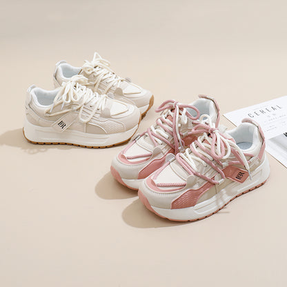 ♛𝔽𝕦𝕤𝕚𝕠𝕟 𝔽𝕠𝕔𝕦𝕤☢︎ꜰʟᴇxɪɴɢ-ꜱʜᴏᴇꜱ ♜ ✽𝟤𝟢𝟤𝟧✽ 春夏新款時尚潮流厚底增高運動鞋 女款(35-40號） JD-20