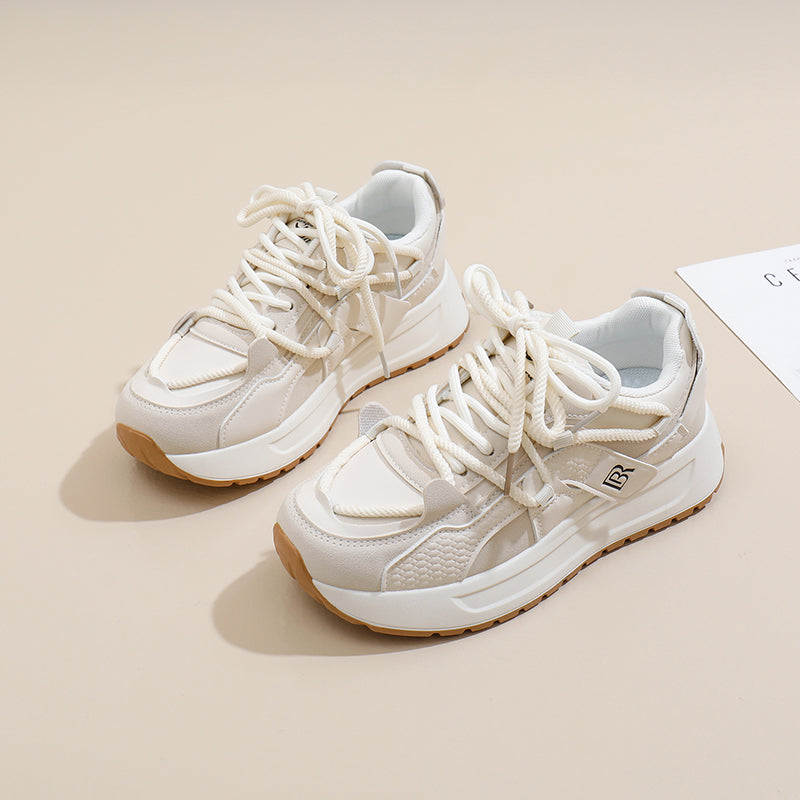 ♛𝔽𝕦𝕤𝕚𝕠𝕟 𝔽𝕠𝕔𝕦𝕤☢︎ꜰʟᴇxɪɴɢ-ꜱʜᴏᴇꜱ ♜ ✽𝟤𝟢𝟤𝟧✽ 春夏新款時尚潮流厚底增高運動鞋 女款(35-40號） JD-20