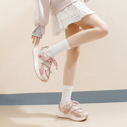 ♛𝔽𝕦𝕤𝕚𝕠𝕟 𝔽𝕠𝕔𝕦𝕤☢︎ꜰʟᴇxɪɴɢ-ꜱʜᴏᴇꜱ ♜ ✽𝟤𝟢𝟤𝟧✽ 春夏新款時尚潮流厚底增高運動鞋 女款(35-40號） JD-20