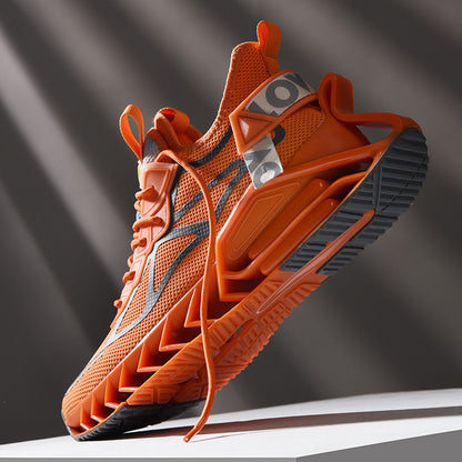 ♛𝔽𝕦𝕤𝕚𝕠𝕟 𝔽𝕠𝕔𝕦𝕤☢︎ᴄᴀꜱᴜᴀʟ ꜱɴᴇᴀᴋᴇʀ ♜ ✽𝟤𝟢𝟤𝟧✽春夏新款襪套透氣增高科技風運動鞋   男女款  情侶款  CX22