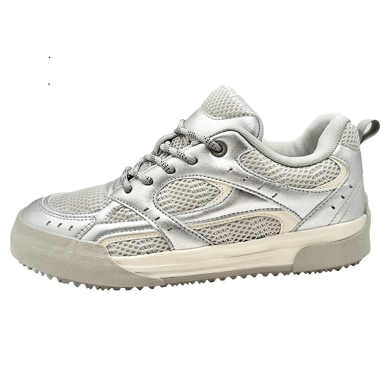 ♛𝔽𝕦𝕤𝕚𝕠𝕟 𝔽𝕠𝕔𝕦𝕤☢︎ᴄᴀꜱᴜᴀʟ ꜱɴᴇᴀᴋᴇʀ ♜ ✽𝟤𝟢𝟤𝟧✽ 春夏新款休閒透氣橡膠底復古配色運動鞋 男女款 xʙ𝟢𝟣𝟣