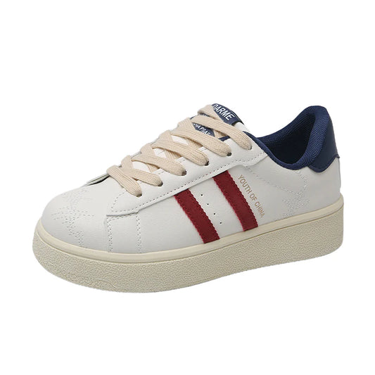 ♛𝔽𝕦𝕤𝕚𝕠𝕟 𝔽𝕠𝕔𝕦𝕤☢︎ꜰʟᴇxɪɴɢ-ꜱʜᴏᴇꜱ ♜✽𝟤𝟢𝟤𝟧✽ 春夏新款可愛風休閒百搭厚底增高𝟧ᴄᴍ鞋  女款 (35-40號）ᴊ𝟢𝟤𝟨