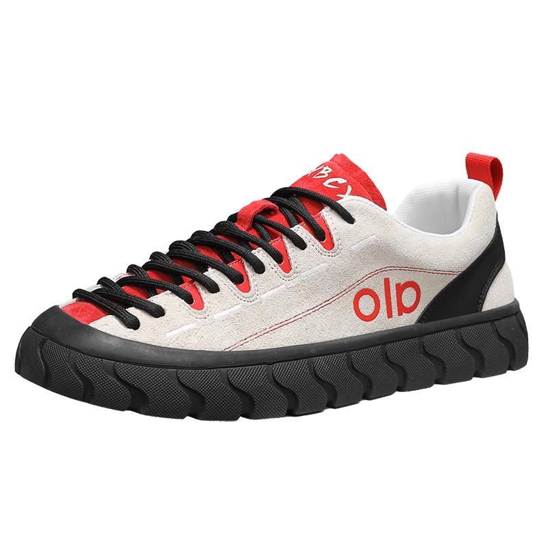 ♛𝔽𝕦𝕤𝕚𝕠𝕟 𝔽𝕠𝕔𝕦𝕤☢︎ꜱᴋᴀᴛᴇ ꜱʜᴏᴇꜱ ♜✽𝟤𝟢𝟤𝟧✽秋冬新款麂皮輪胎底防滑低筒板鞋   男女款 情侶款  TL-92