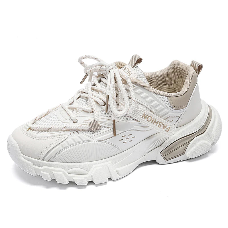 ♛𝔽𝕦𝕤𝕚𝕠𝕟 𝔽𝕠𝕔𝕦𝕤☢︎ꜰʟᴇxɪɴɢ-ꜱʜᴏᴇꜱ ♜✽𝟤𝟢𝟤𝟧✽ 春夏新款百搭厚底增高休閒鞋 女款 (35-40號）x𝟤𝟩𝟤𝟥