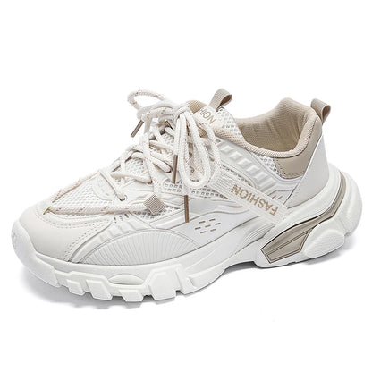 ♛𝔽𝕦𝕤𝕚𝕠𝕟 𝔽𝕠𝕔𝕦𝕤☢︎ꜰʟᴇxɪɴɢ-ꜱʜᴏᴇꜱ ♜✽𝟤𝟢𝟤𝟧✽ 春夏新款百搭厚底增高休閒鞋 女款 (35-40號）x𝟤𝟩𝟤𝟥