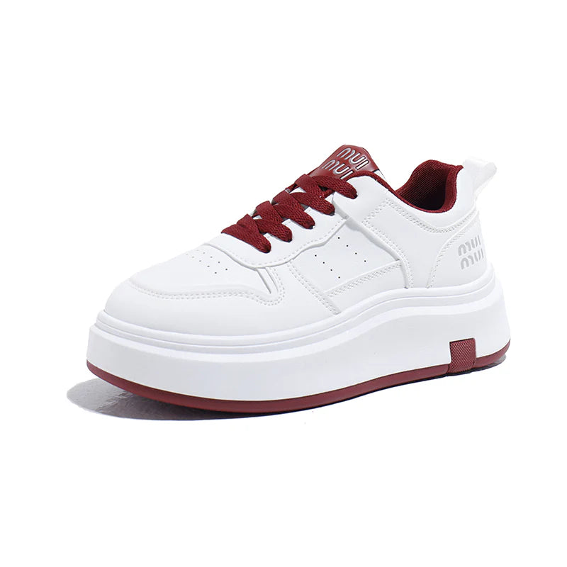 ♛𝔽𝕦𝕤𝕚𝕠𝕟 𝔽𝕠𝕔𝕦𝕤☢︎ꜰʟᴇxɪɴɢ-ꜱʜᴏᴇꜱ ♜ ✽𝟤𝟢𝟤𝟧✽ 春夏新款可愛風休閒百搭厚底增高𝟧ᴄᴍ鞋  女款  (35-40號）ᴅx𝟪𝟣